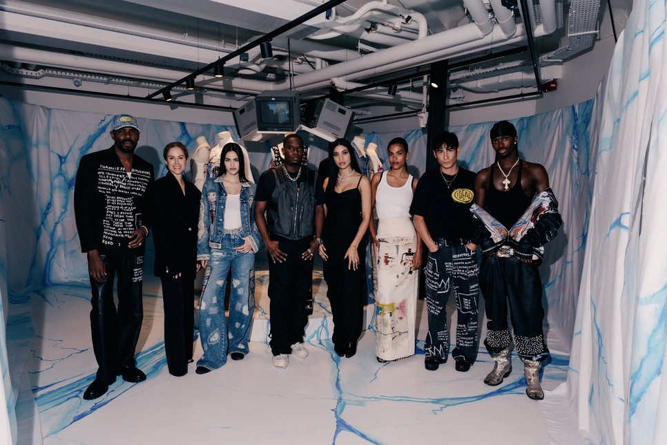 A H&M Basquiat kollekciójának bemutatóján