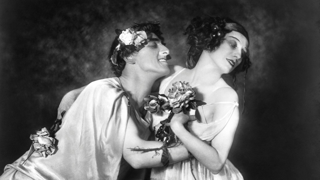 Laurent Mouikov és Anna Pavlova Glazunov Az évszakok című darabjának egyik jelenetében