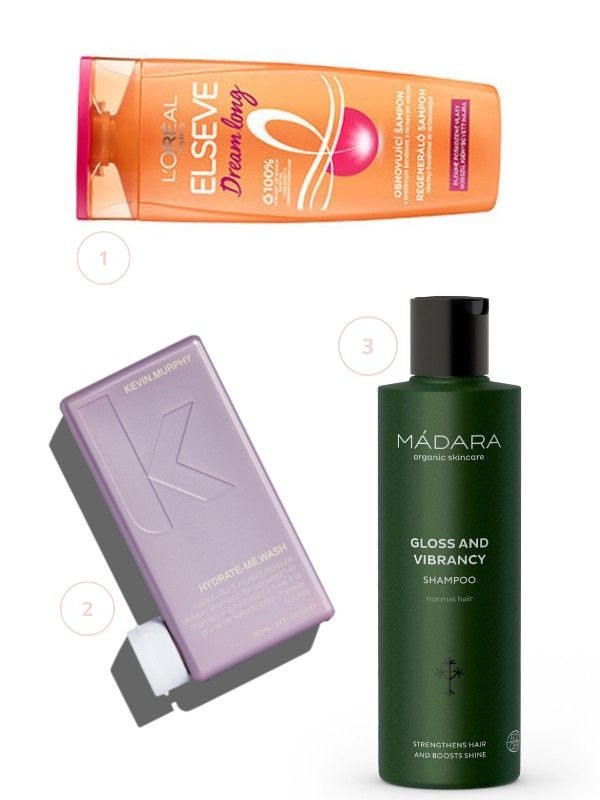 1. Elséve Dream Long regeneráló sampon L'ORÉAL PARIS 1599 Ft/400 ml (3,99 Ft/1 ml) 2. Hydrate Me Wash lágyító és hidratáló sampon KEVIN MURPHY 9134 Ft/250 ml (36,53 Ft/1 ml) 3. Tápláló és regeneráló sampon MÁDARA 5990 Ft/250 ml (23,96 Ft/1 ml)