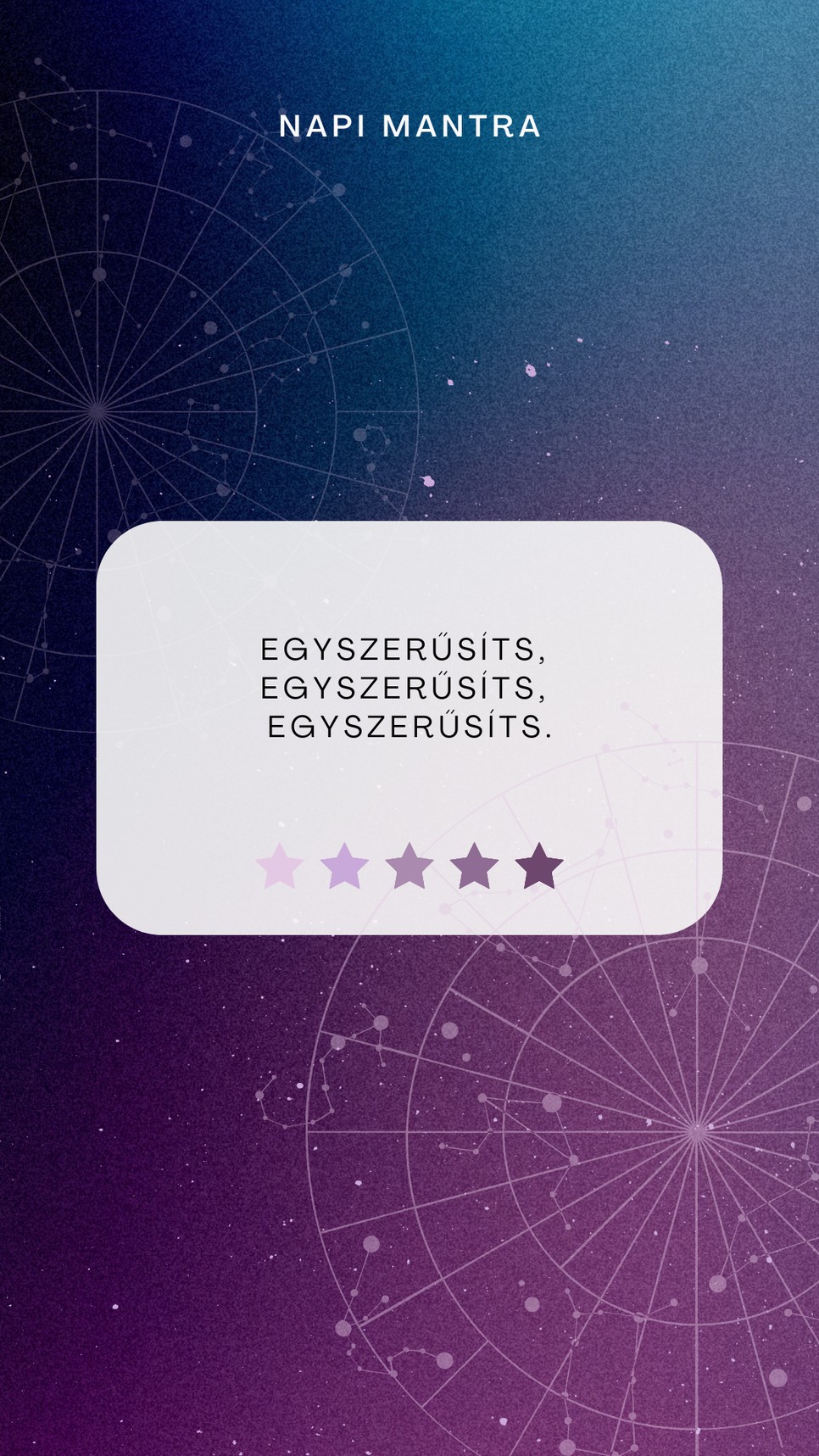 Követendő mantra a napi horoszkóp szerint