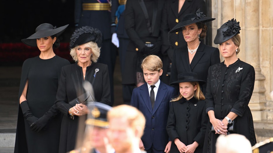 Meghan Markle Erzsébet királynő temetésén