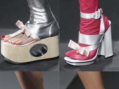 A tavasz legőrültebb cipői