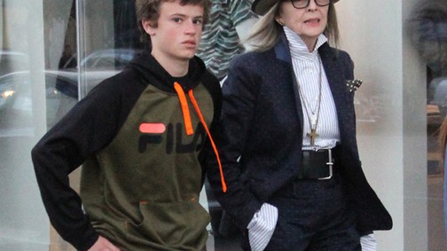 A szuper stílusos Diane Keaton és fia imádnivalók