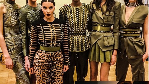 Jön a Balmain hadsereg! És Kim Kardashian a hadvezér