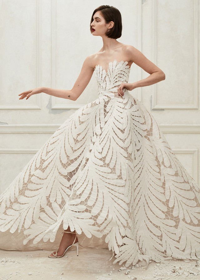 Oscar de la Renta esküvő ruha 2019-re
