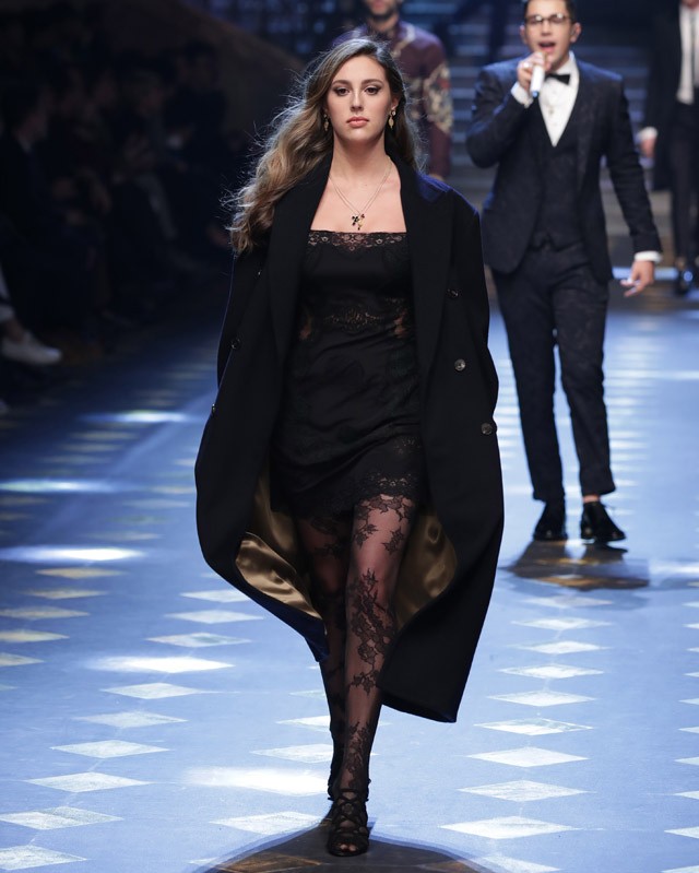 Sophie Stallone a Dolce & Gabbanánál