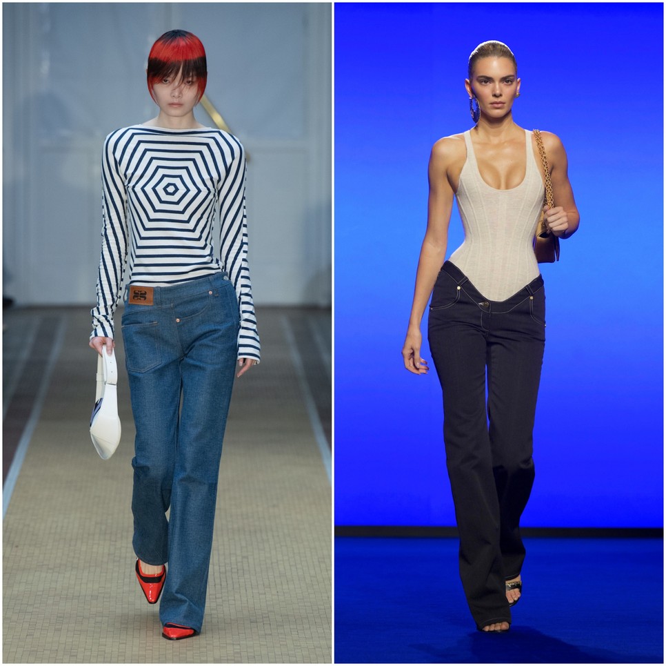 Friss és ropogós farmer trend Maitrepierre és Schiaparelli 2025-ös tavaszi-nyári kollekcióiban