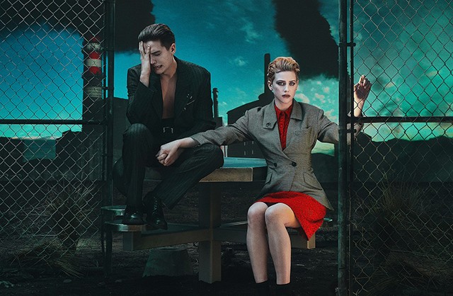 Lili Reinhart Cole Sprouse W magazin