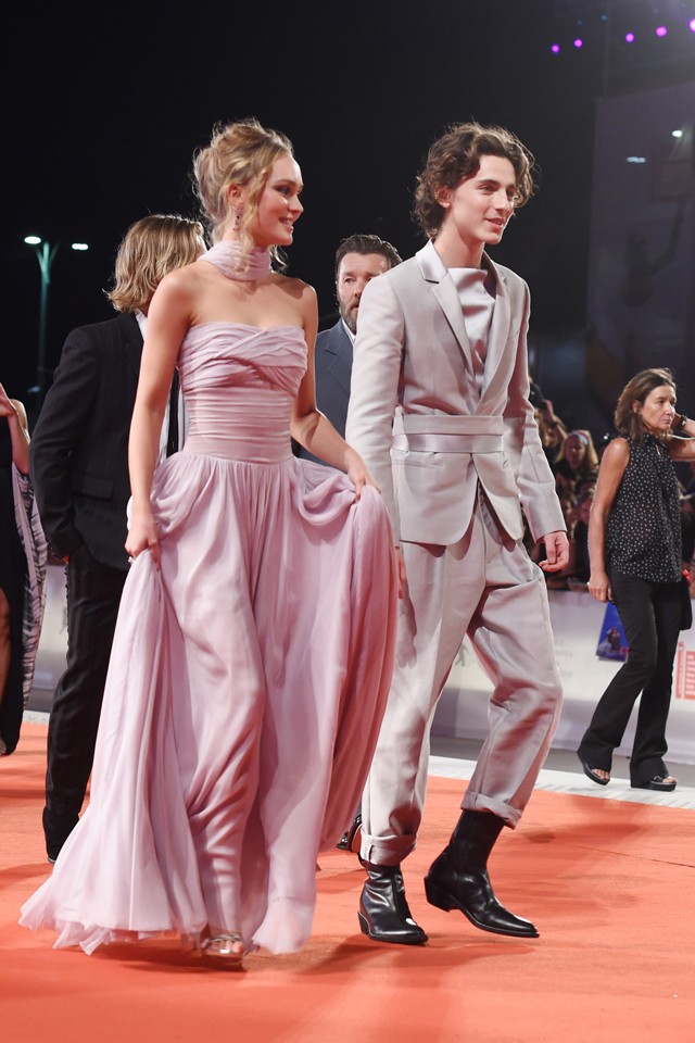 Lily Rose Depp Timothée Chalamet