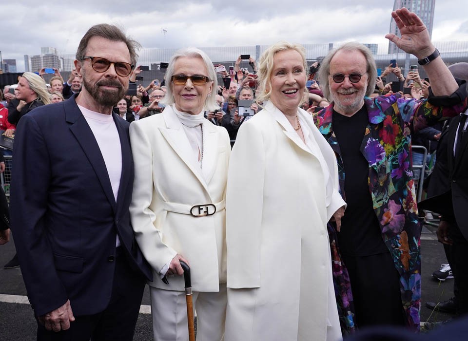  Az Abba utoljára 36 éve állt együtt a nyilvánosság elé 