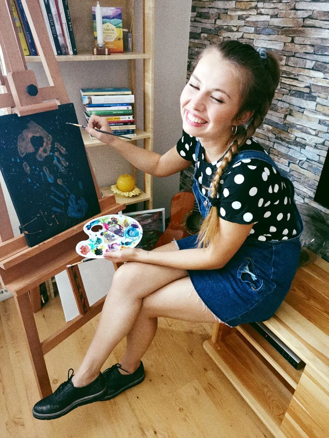 Nági ma kreatív hobbiját mutatta meg nekünk