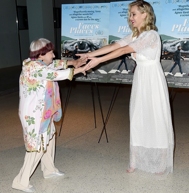 Jennifer Lawrence és Agnés Varda