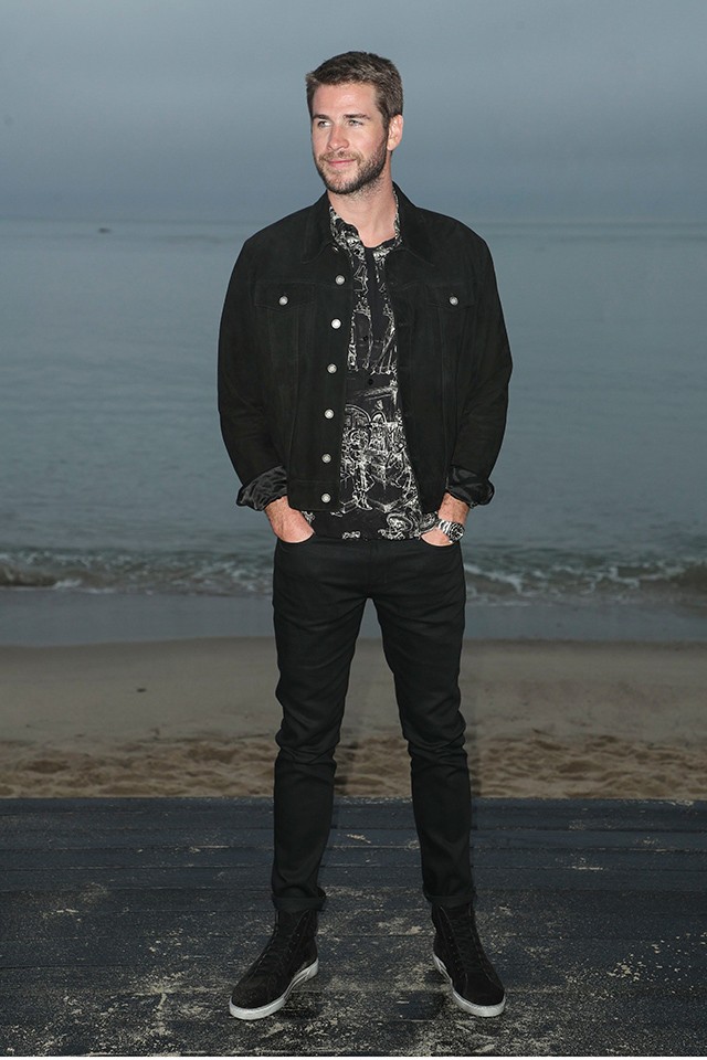 Liam Hemsworth Saint Laurent