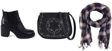 Bokacsizma 10995 Ft, válltáska 6995 Ft, sál 6995 Ft