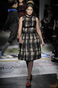 Doutzen Kroes a Prada bemutatón