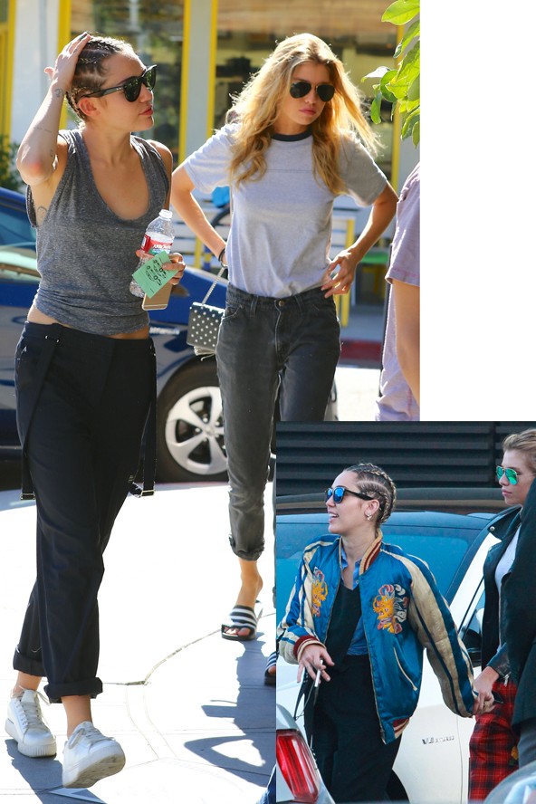 miley cyrus, stella maxwell