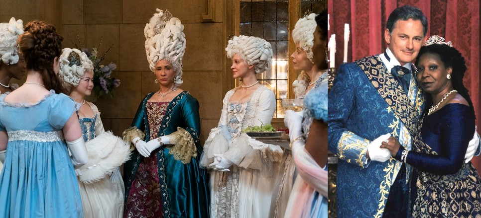 Észrevetted ezeket az összefüggéseket a Bridgerton család és a Hamupipőke kosztümjei között?