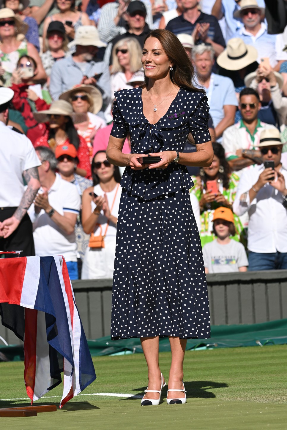 Katalin hercegné 60-as évekbeli filmsztárként érkezett a wimbledoni döntőre
