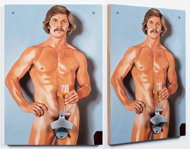 alexandra rubinstein, festmény, orális szex, nyalás, orgazmus, szexualitás, szexuális tárgyiasítás, művészet