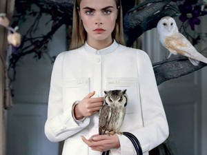 Misztikum és romantika: Cara Delevingne a Mulberry őszi kampányában