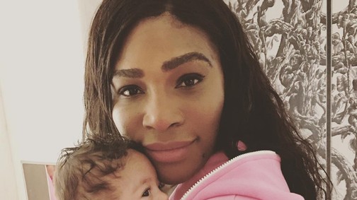 Olvadozni fogsz: Serena Williams kislánya írtó cuki!
