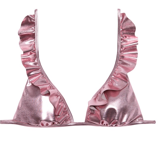 Rózsaszín fodros melltartó 4990 Ft