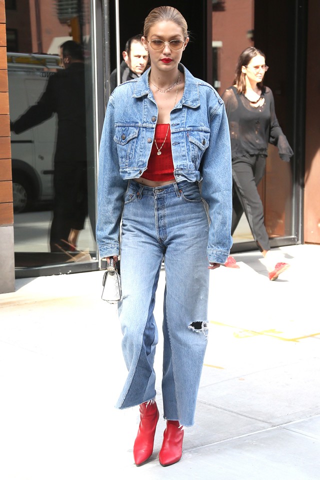 Gigi Hadid street style
