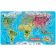 7. A legkisebbeknek is jár egy kirakós, főleg ha még tanulni is lehet vele.Mágneses világtérkép kreativjatek.hu 14590 Ft
