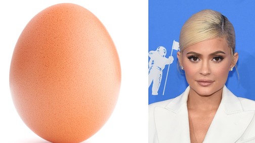 Egy tojás lett a legtöbbek által kedvelt kép az Instagramon, ezzel lekörözve Kylie Jennert