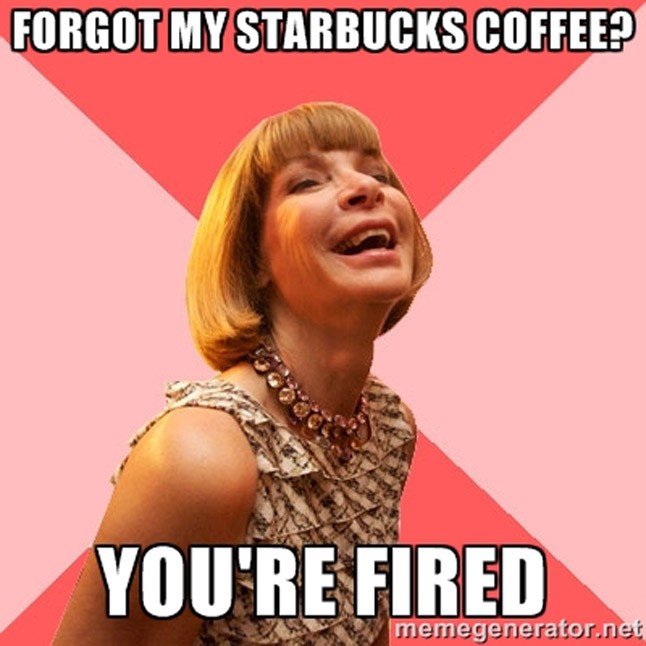 anna wintour, starbucks, koffein, kávé, koffeinfüggő, kávézás, vogue, főszerkesztő