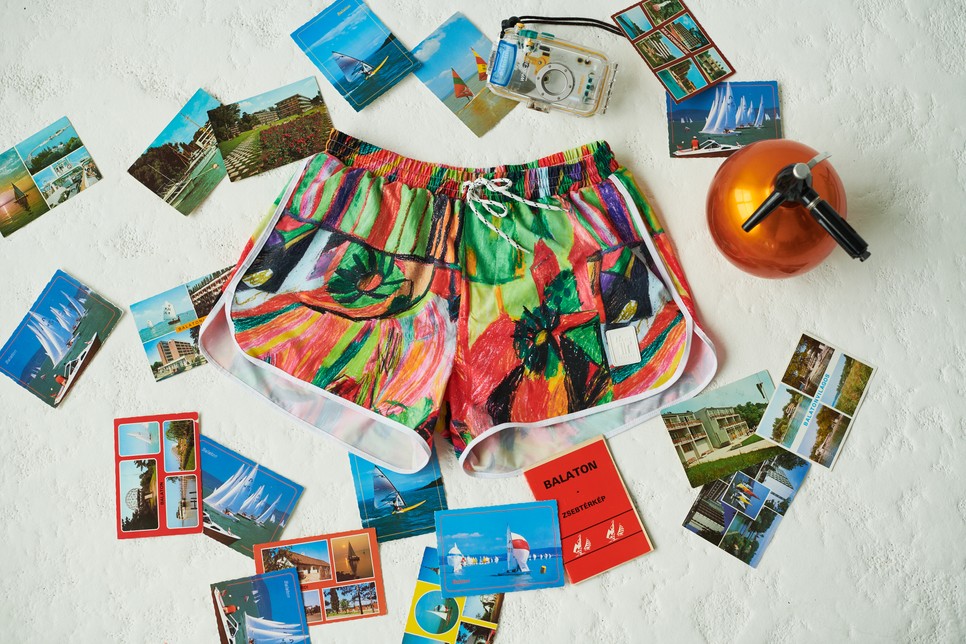 Tisza cipő X Autustic Art Alapítvány kollaboráció: egyedi fürdőnadrágok