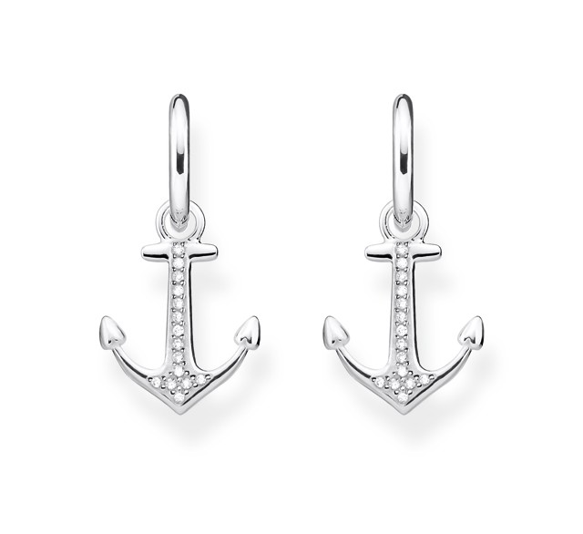 Horgonyos cirkónia és ezüst fülbevaló THOMAS SABO 33000 Ft