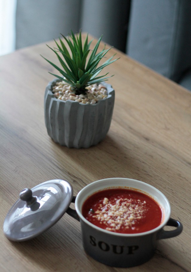 Toszkán paradicsomleves, ahogy mi gondoljuk (toszkán pecorino sajtkrémmel) - 1990 Ft