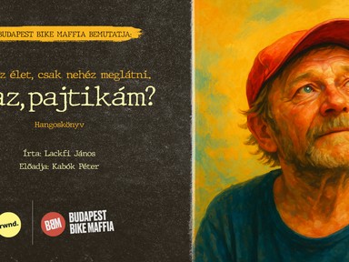 Lackfi János írásait meséli el egy hajléktalan férfi, Péter – hangoskönyvet adott ki a Budapest Bike Maffia