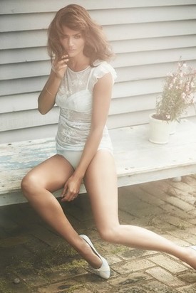 Gyönyörű fehérneműk a topmodelltől