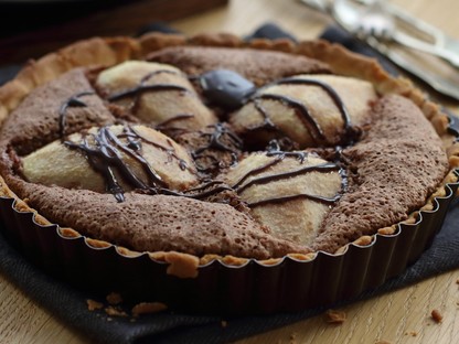 Különleges, de egyszerű finomság: Csokis-körtés torta kávéval