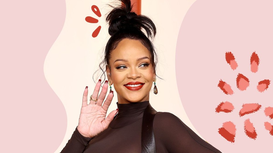 Rihanna egy egyszerre romantikus és modern kontyot választott magának az Oscar gálára
