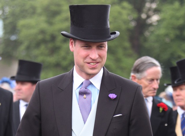 Vilmos herceg a királyi kerti partin