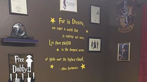 Ez a legvarázslatosabb Harry Potter gyerekszoba a világon!