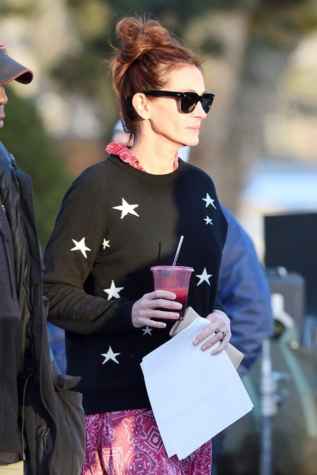 Julia Roberts visszatért ikonikus hajszínéhez, újra vörös