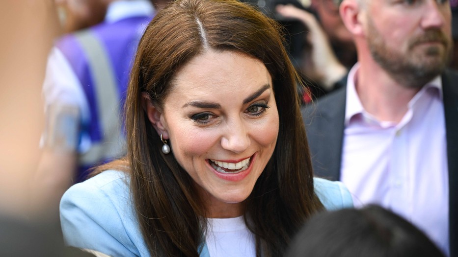 Katalin hercegné laza szettben is fenségesen fest