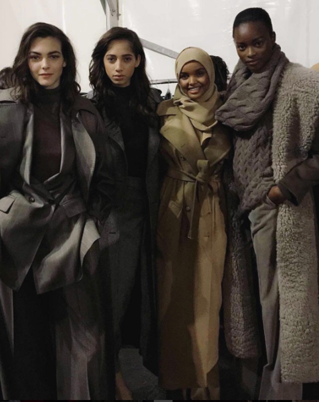 Halima Aden Max Mara