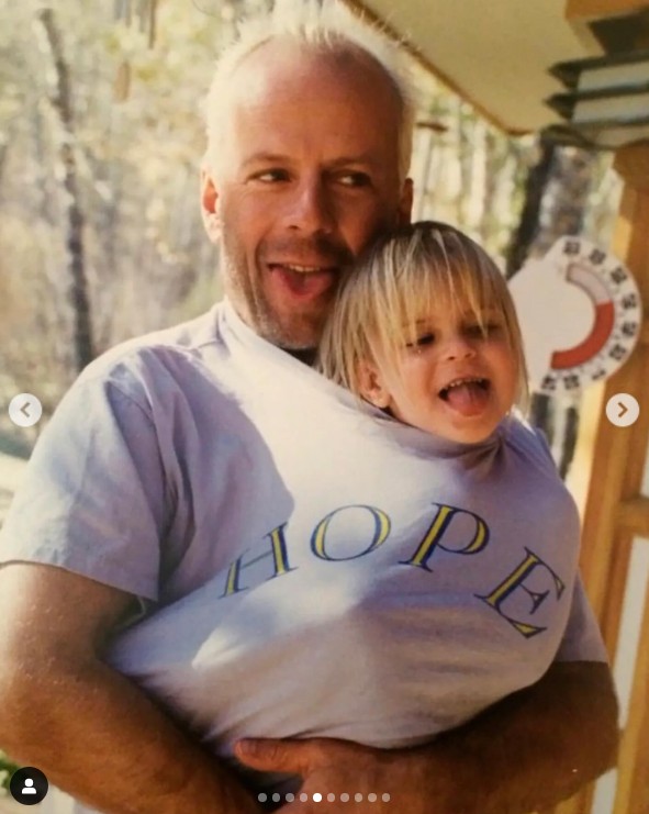 Bruce Willis családi fotóitól megszakad a szívünk