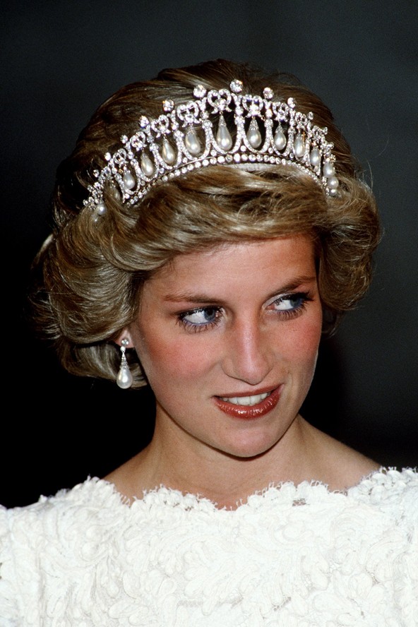 Diana hercegnő 1985-ben a Brit nagykövetségen, Washingtonban