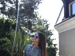 Keszhelyi Vivien ma így dobta fel szettjét