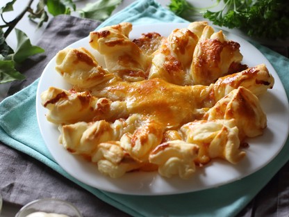 Egyszerű és gyors sajtos mennyei falatok