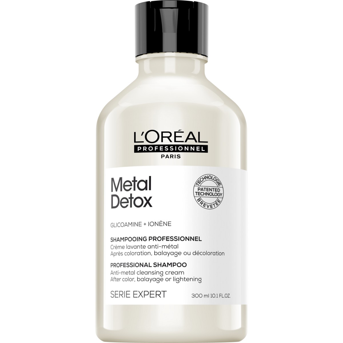 L'Oréal Professionnel Metal Detox Fémrészecskék elleni tisztító sampon - A fémtaszító tisztító krémsampon gyengéden távolítja el a fémrészecskéket a hajból. Szabadalmaztatott technológia, Glicoamine-nal dúsítva