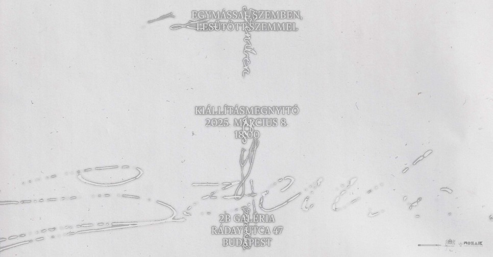 A kiállítás meghívóját Lucile Billot készítette