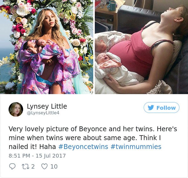 Ezek a szülők kiparodizálták Beyonce ikonikus fotóját!