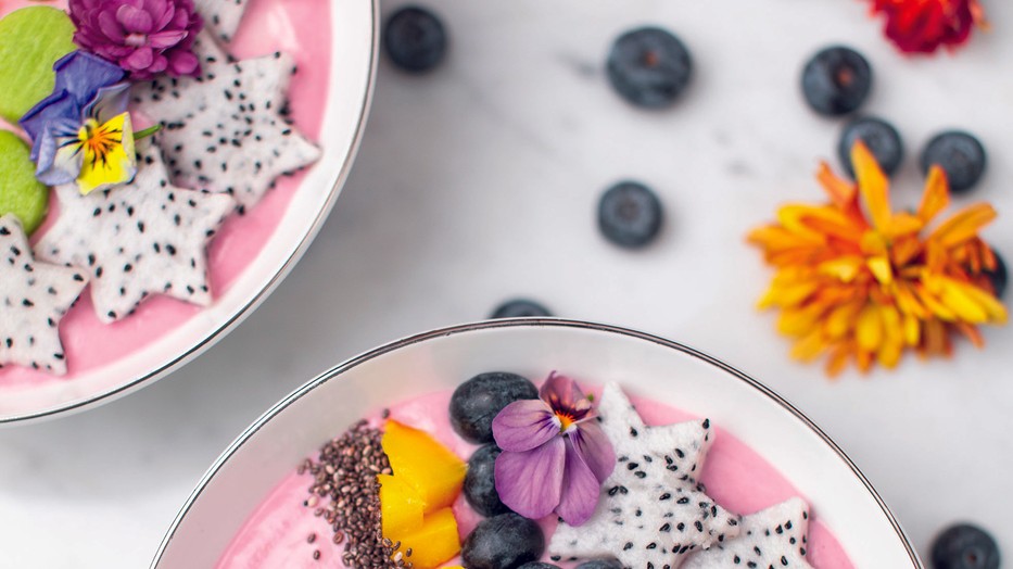 Zsebeld be a lájkokat ezzel a egzotikus smoothie tállal